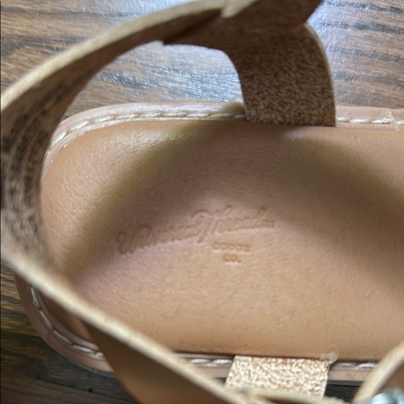 Tan Strappy Sandals - Picture 3 of 4